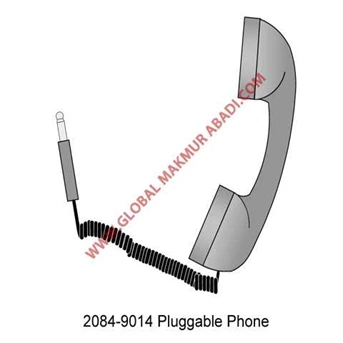 TYCO SIMPLEX 2084-9014 PLUGGABLE PHONE HANDSET