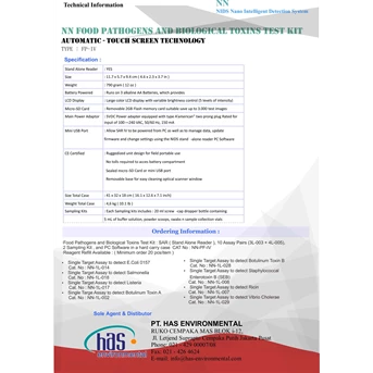 Food Pathogens And Bilogical Toxins Test Kit