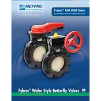 Fybroc® Series NM WSB Wafer Style Butterfly Valves