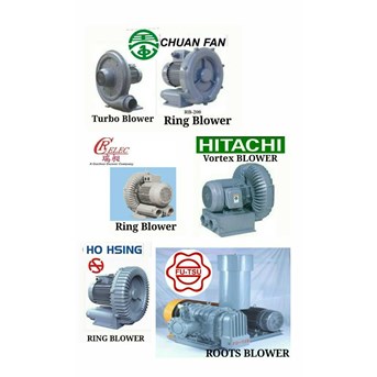 Ring Blower dan Turbo Blower chuan Fan