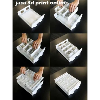 Mock Up Miniatur 3d Printing Murah Rumah Kantor Apartemen Gedung