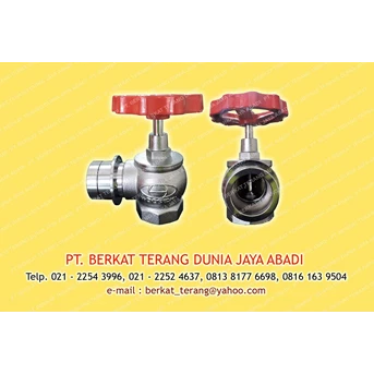 hydrant valve 1.5 inch 16 k merk hooseki