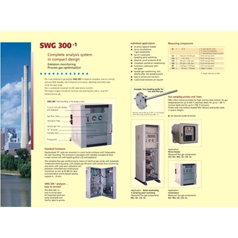 flue gas analyzer SWG 300-i COMPLETE CEM SYSTEM / EMISSIONS MONITORING