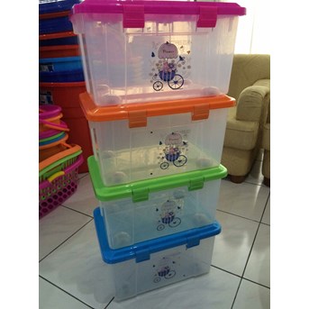 BOX CONTAINER ( cliplock ) BENING + PUTIH Taiwan