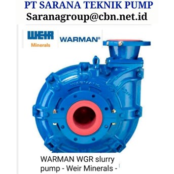 SUBMERSIBLE WARMAN WEIR CENTRIFUGAL PUMP PT SARANA TEKNIK PUMP