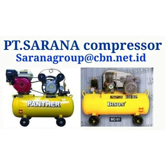 sell bison air compressor pt sarana teknik kompresor panther
