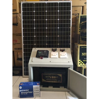 Paket SHS(Solar Home System) 100Wp Penerangan Rumah Tenaga Surya Murah