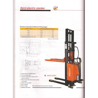 Semi Electric Stacker Dalton - Superform