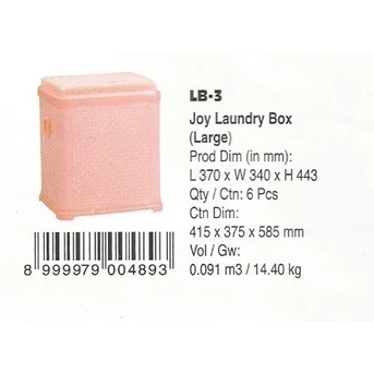 joy laundry box medium lb2 dan large lb3 merk lion star