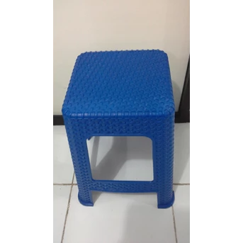 kursi plastik biru atau bangku bakso anyaman 3y3 napolly-2