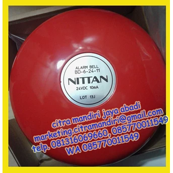 nittan alarm bell bd-6-24-11 alarm kebakaran-1