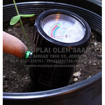 soil meter / ph meter tanah alat ukur kadar ph + ambien kelembaban-1