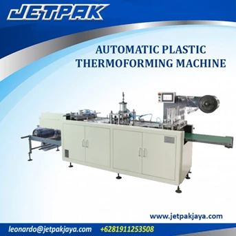 AUTOMATIC PLASTIC THERMOFORMING MACHINE