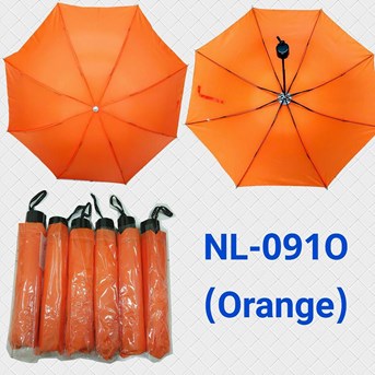 PAYUNG PROMOSI LIPAT TIGA WARNA FULL ORANGE