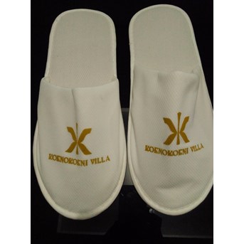 Sandal Hotel slop Bahan Hylet Logo sablon