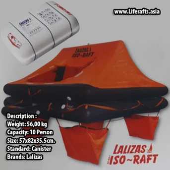 4 Person Canister ISO Liferaft - LALIZAS