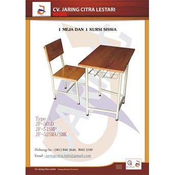 Meja kursi belajar