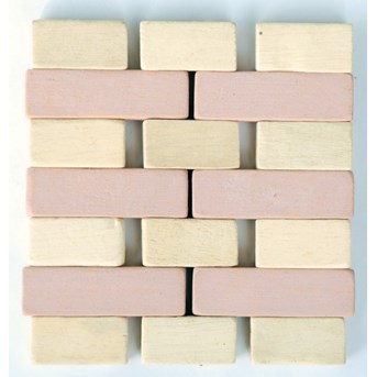 Tatakan Gelas Kayu / Rounded Square Jelutung Black