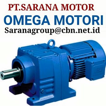 OMEGA MOTORI GEARMOTOR GEAR REDUCER PT SARANA TEKNIK