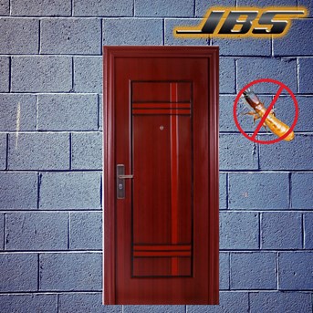 JBS Pintu Baja Motif Urat Kayu JBS.13 Anti Karat