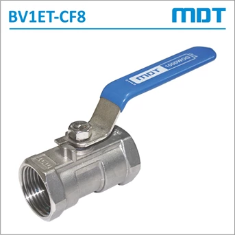 MDT | BV1ET-CF8 | 1-Pc Ball Valve, CF8, Reduce Bore