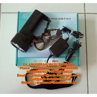 Senter Led Ex-Proof Rechargeable Qinsun ELM620 Hand Lamp