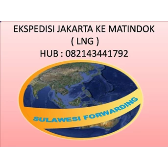 EKSPEDISI JAKARTA KE MATINDOK ( LNG ), 082143441792