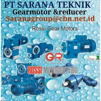 ROSSI MOTORIDUTTORI GEARMOTOR REDUCER PT SARANA TEKNIK