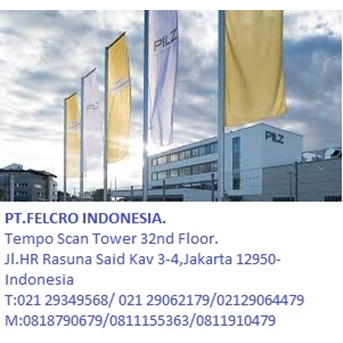 pilz gmbh & co. kg| pt.felcro indonesia|0811910479-3