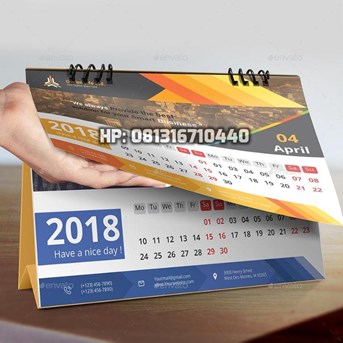 cetak kalender meja murah