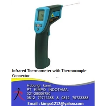 Infrared Thermometer with Thermocouple Connector