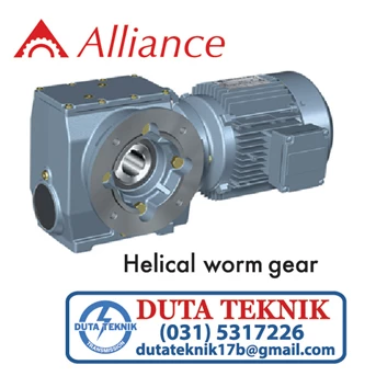 Alliance Helical Worm Gear Motor
