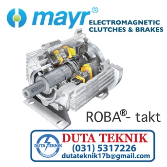Mayr Electromagnetic Clutches & Brakes -- ROBA Takt