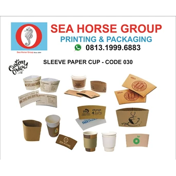 SLEEVE PAPER CUP - CODE 030