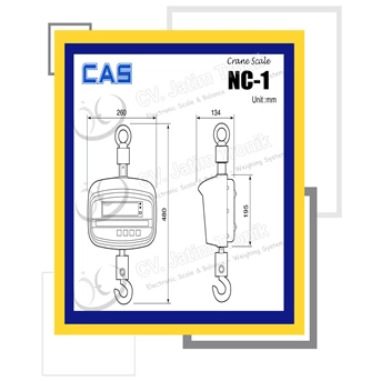 crane scale cas nc-1-2