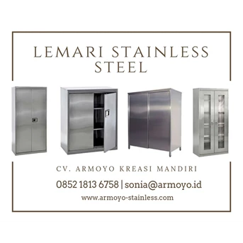 lemari stainless steel
