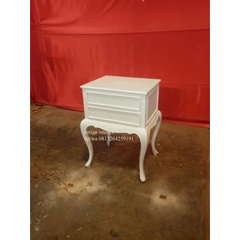 kerajinan kayu nakas/ meja kotak angpow wedding-1