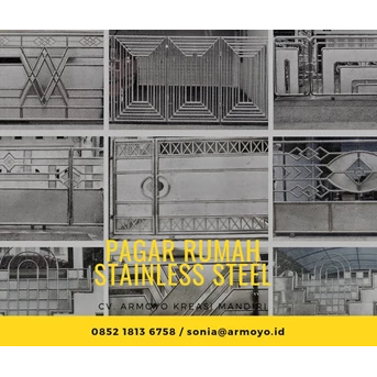 pagar stainless steel