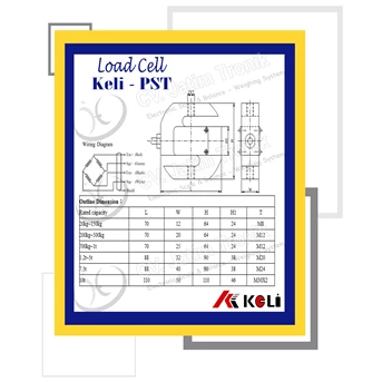 load cell tipe s keli pst-4