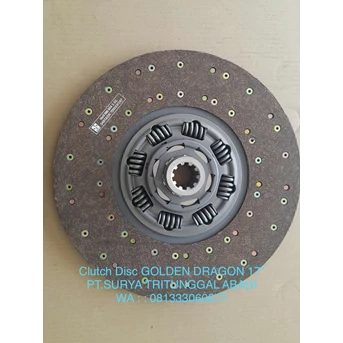 clutch disc / plat kopling matahari golden dragon 17 inchi