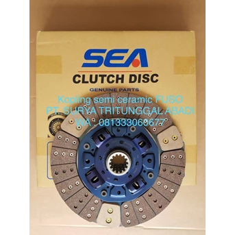   clutch disc / plat kopling fuso 516 semi ceramic (14 inchi)-1