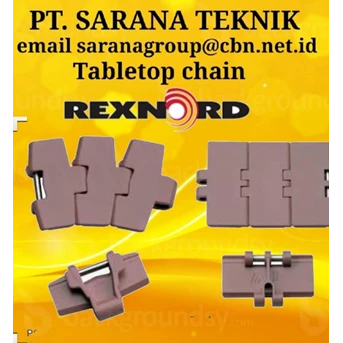 pt sarana teknik rexnord tabletop chain conveyor chain