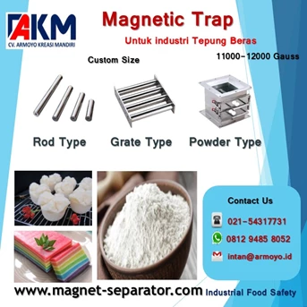 Magnet Trap Untuk Industri Tepung Beras