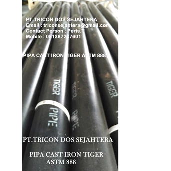 PIPA CAST IRON ASTM 888 TIGER