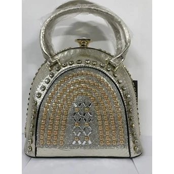 6501 - 2018 fashion design luxury golden handbag for women