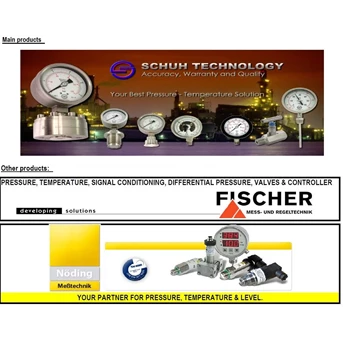 Pressure Gauge dan Transmitter SCHUH Technology
