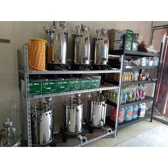 Laundry Setrika Uap Boiler Gas