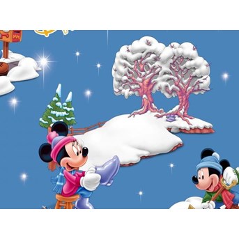 Wallpaper Anak-anak / Disney / Micky Mouse Biru
