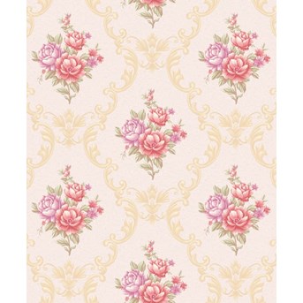 Wallpaper Dinding Motif /Wallpaper Ruang Tamu / Motif Bunga