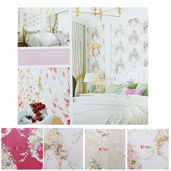 Wallpaper Kamar Tidur/ Terlaris Motif Bunga